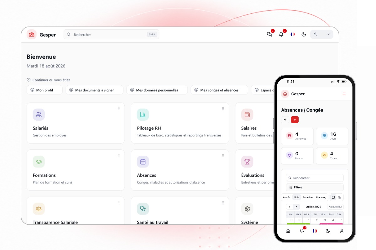 Découvrez Gesper Next, la nouvelle génération de Gesper.